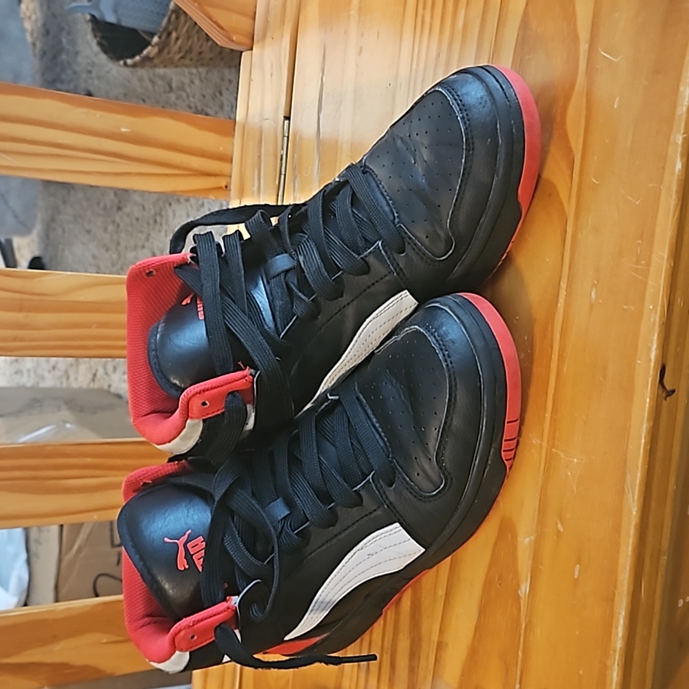 Rebound LayUp Sneakers,red white and black